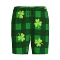 thumbnail image 4 of Fotbe Happy St. Patrick's Day5 Pajama Shorts for Men, Men's Pajama Bottoms, Sleepwear,Short Pajama Pants-XX-Large, 4 of 9