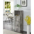 thumbnail image 3 of Convenience Concepts Xtra Storage 3 Door Cabinet, Faux Birch, 3 of 4