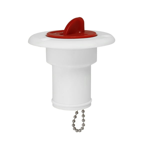 Thru Hull Scupper Flapper Valve Thru Hull Fittings Fits ID Hose Fits Hulls Up to Thick Through Hull Fittings for Boats
