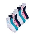 thumbnail image 3 of Justice Girls Crew Socks, 8-Pack, Sizes M-L, 3 of 5
