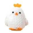 thumbnail image 2 of Adorno de pollito de Pascua | Disfraz de pollito colorido | Decoración para fiestas | Material de felpa suave | Centro de mesa festivo o decoración colgante, 2 of 5