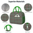 thumbnail image 4 of Moroccan Geometric Insulated Lunch Tote - Thermal Leakproof Lunch Bag, Lightweight & Portable, Stylish Design for Women/Office Workers/Students, 4 of 6