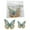 B, variant on UYUH 12 Pcs 3D Butterfly Wall Decor Stickers, Stereoscopic Decorative Background Wall Decals, Removable Butterfly Wall Decorations for Home, Room