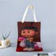 thumbnail image 2 of Agnes de Mi Villano Favorito Bolso de tela con estampado de lienzo para mujer, bolsa de compras reutilizable y estética, con cremallera interior, regalo para mujer,40*45cm., 2 of 6