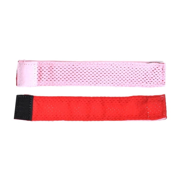 hulanddfd Motion T-Shirt Shoulder Sleeve Straps, Non-Slip Sleeve Stabilizers, Breathable Mesh Shirt Stickers for Workout Apparel, 8-Pack Reusable Adhesive Straps, Pink