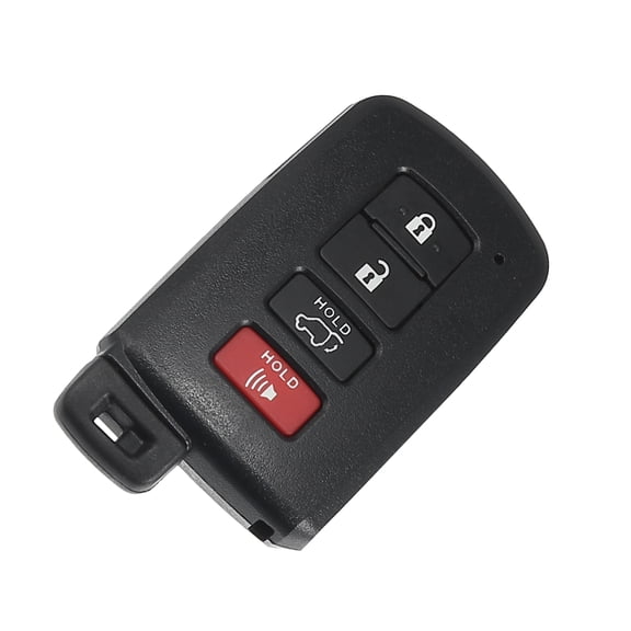 Unique Bargains Car Key Fob Shell 4 Button Remote Control Key Case Shell Keyless Entry Housing for Toyota RAV4 Sequoia