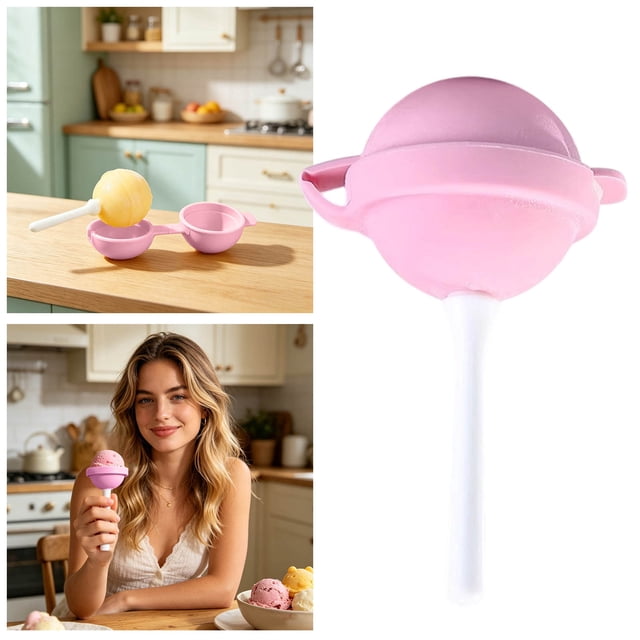 BotaniNest Reusable Large Lollipop Shaped Ice | DIY Ice For Summer Reusable Easy Release Ice Maker DIY Popsicle For Family Cooking