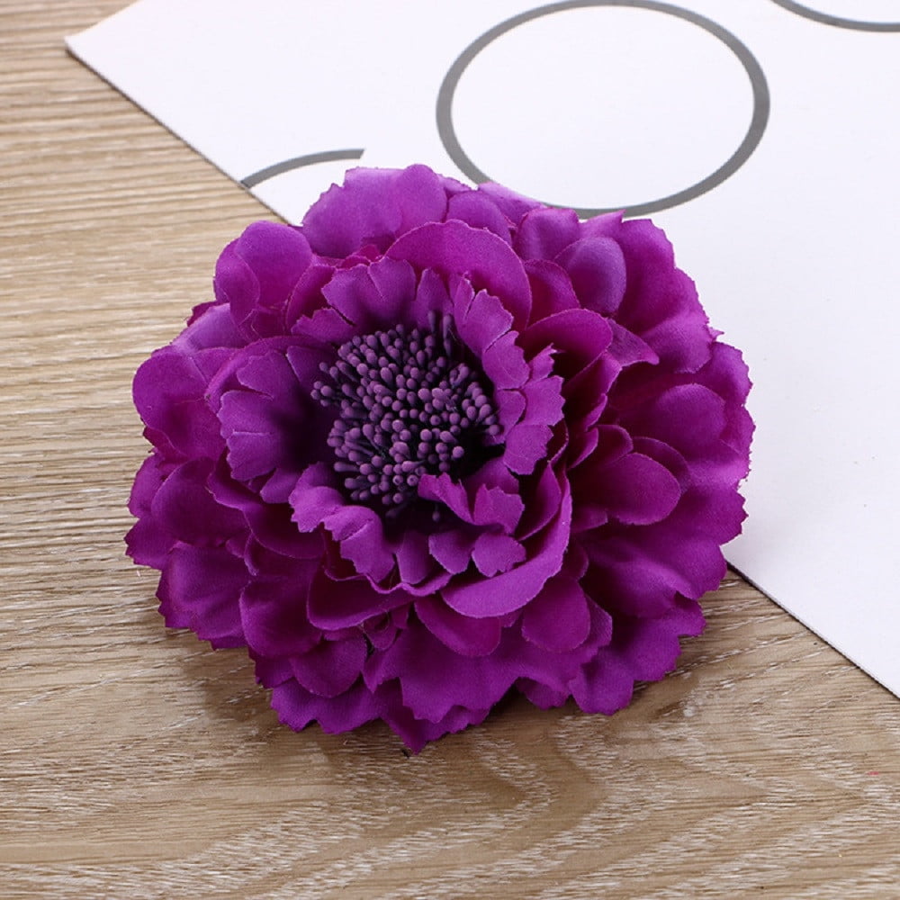 Iuhan Flower Peony Hair Clips Wedding Bridal Bridesmaid Prom Festival Hairpin Brooch Dark Purple Walmart Com Walmart Com Iuhan Flower Peony Hair Clips Wedding Bridal Bridesmaid Prom Festival Hairpin Brooch Dark Purple Walmart Com Walmart Com
