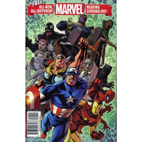 All-New, All-Different Marvel Reading Chronology #1 VF ; Marvel Comic Book