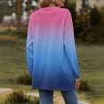 thumbnail image 4 of VISALY Long Cardigans Button Down Cardigans 2025 Fall Fashion Cardigan Lightweight Soft Knit Cardigan Long Sleeve Open Front Coat with Pockets Thin Cardigans Lightweight Cute Cardigans Hot Pink Xxl, 4 of 6