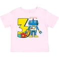 thumbnail image 3 of Inktastic 3rd Birthday Robot Boys or Girls Toddler T-Shirt, 3 of 5