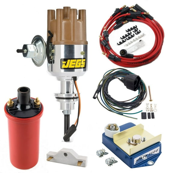 JEGS 40500K1 Electronic Ignition - Complete Kit Fits Small Block Mopar 273/318/3