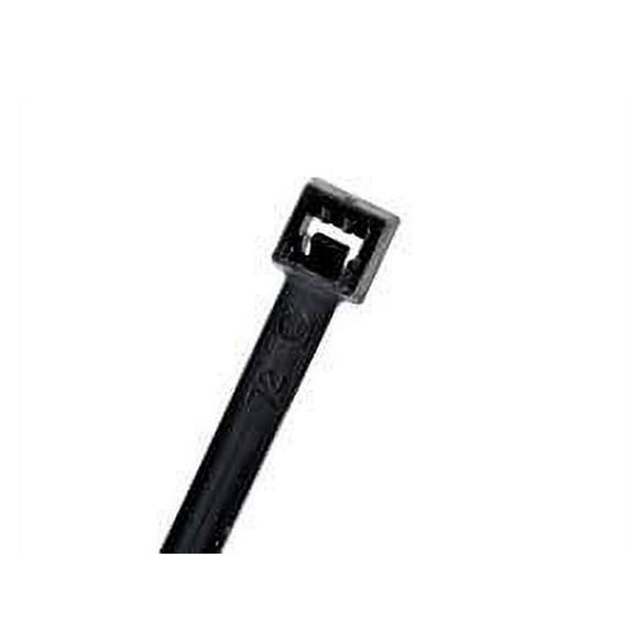 4" 18lb UV Black Cable Ties 1000/Bag Part # M4-18-0M