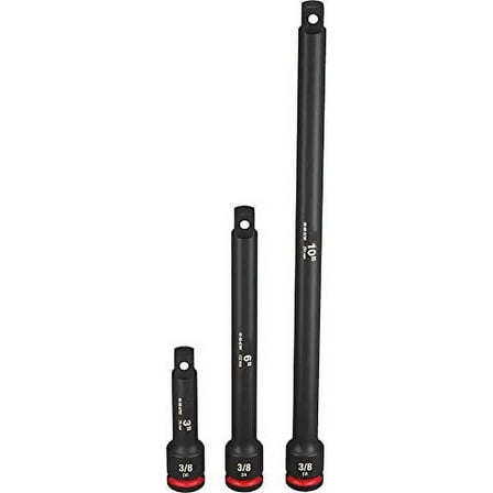 For Milwaukee 49-66-6714 3-Pc. SHOCKWAVE 3/8 in. Drive Impact Socket Extension Set
