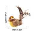 thumbnail image 2 of NXMY Cat Toys Flapping Bird, Flappy Chase Cat Toy, Chirping Bird Cat Toy, Flappy Chase Interactive Cat Toy, Bird Cat Toy Flapping Wings, Flying Interactive Simulation Electric Sparrow Shaking Bird, 2 of 2