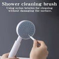 thumbnail image 3 of Brush Set for Drain Cleaning, Flexible Long Handle Shower Hole Unclogger with Crevice Brush Head, Faucet Crevice Cleaning Tool for Sink Tile Grout, Flexible Long Handle, 3 of 7