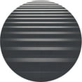 thumbnail image 1 of Ahgly Company Machine Washable Indoor Round Transitional Charcoal Black Area Rugs, 9' Round, 1 of 7