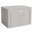 thumbnail image 4 of Caja de almacenamiento de tela Oxford, gran caja de almacenamiento de colcha para el hogar, caja de almacenamiento de armario plegable, caja de almacenamiento de ropa, caja de almacenamiento de, 4 of 5