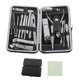 thumbnail image 2 of Kit de Manicura y Pedicura de Acero Inoxidable Limpio y Profesional de 19 Piezas con Caja de viaje: Juego de Herramientas de Belleza para el Cuidado de las Uñas Perfecto ANGGREK  Otros, 2 of 8
