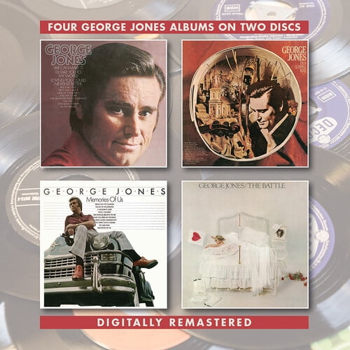 George Jones - George Jones / In A Gospel Way / Memories Of Us / The Battle [CD]