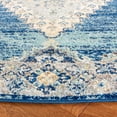 thumbnail image 3 of SAFAVIEH Madison Brandon Geometric Area Rug, Grey/Cream, 6'7" x 6'7" Round, 3 of 5