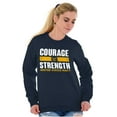 thumbnail image 4 of Courage Strength United States Navy Sweatshirt for Men or Women Brisco Brands M, 4 of 6