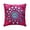 1. Fuchsia Pink (Circle Of Images), variant on Toss Pillow Covers, Fuchsia Pink Pillow Cover&nbsp;For Sofa 16x16 inch (40x40 cm), Velvet Throw Pillow Covers, Circles & Dots, Mirror, Contemporary Handmade Pillow - Circle Of Images