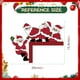 thumbnail image 4 of Xihbxyly Pegatina de Papá Noel para Puerta, Decoración Navideña con Reno y Diseño de Muñeco de Nieve, Fácil de Aplicar, Decoración Temporal, para Fiestas y Uso En El Hogar, Idea de Regalo Perfecta, 1, 4 of 5