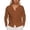 Coffee, variant on Women's Casual Button Down Cardigan for Spring and Fall - Lightweight Knit Sweater with Button White One Size