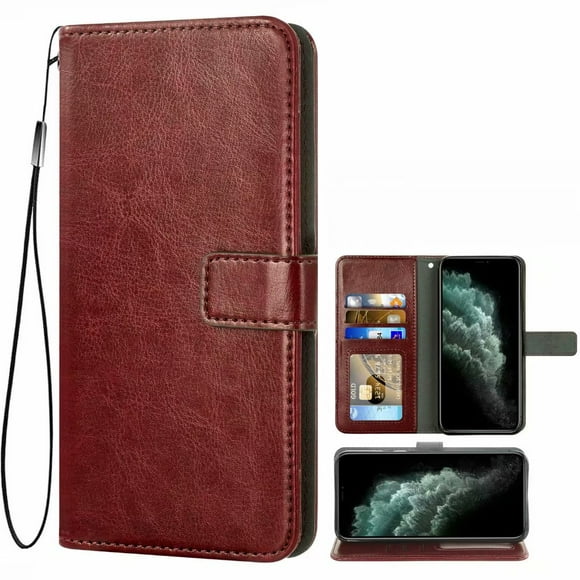 Étui de Téléphone Portable pour iPhone 11 Pro, Étui en Cuir à Rabat Protectrice pour iPhone 11 Pro