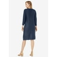 thumbnail image 4 of Jessica London Women's Plus Size Cable Sweater Dress, 4 of 5