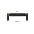 thumbnail image 4 of GlideRite 3-3/4 in. 96mm Center to Center Smooth Bar Pull, Oil Rubbed Bronze, 4 of 4