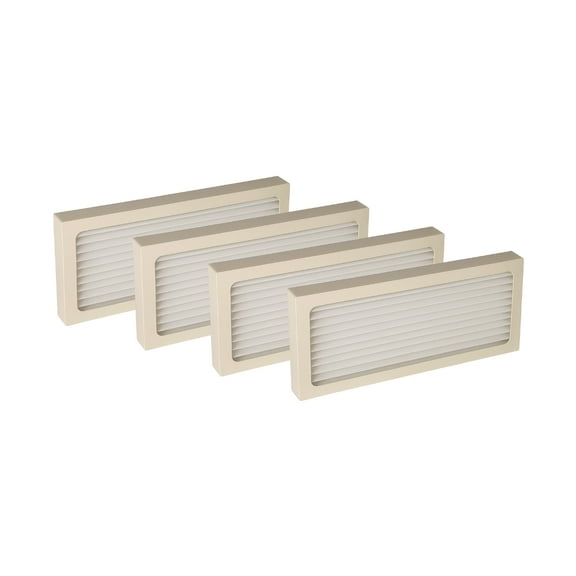 Nispira 4 Packs Hamilton Beach Compatible Air Filter Replacement Fits TrueAir Purifier 04383 04385 04384 990051000