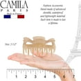 thumbnail image 2 of Camila Paris CP3502 French Large Hair Clips for Women Thick Hair for Long Curly Wavy Hair, Girls Hair Claw Clip, Durable Styling Big Claw Clip for Thick Hair, Strong Hold No Slip Grip, Made in France, 2 of 72