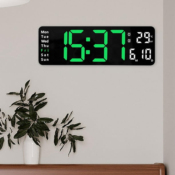 Reloj digital eléctrico Dormitorio Decoración Temperatura