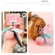 thumbnail image 5 of Llavero con colgante de dibujos animados Matsuzay para mujer, bolso de mano para niña, portátil, monedero, decoración colgante, Artesanía Rosado, HA074176-02, 5 of 6
