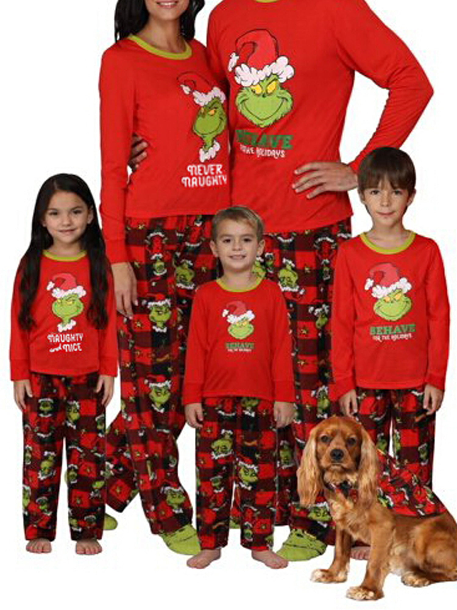 Official Peanuts Snoopy Family Matching Christmas Pyjamas Mum Dad Kids NO RETURN