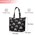 thumbnail image 2 of Geometric Rustic Boho Weekender Bag for Women, Artistic Abstract Travel Tote, Vintage Style Duffel for Short Trips and Daily Use, 2 of 5
