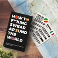 thumbnail image 1 of Gift Learn How To Swear Around The World Cards, Multi, 1 of 6