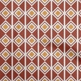 thumbnail image 1 of oneOone Silk Tabby Maroon Fabric Geometric Sewing Material Print Fabric By The Yard 42 Inch Wide, 1 of 5