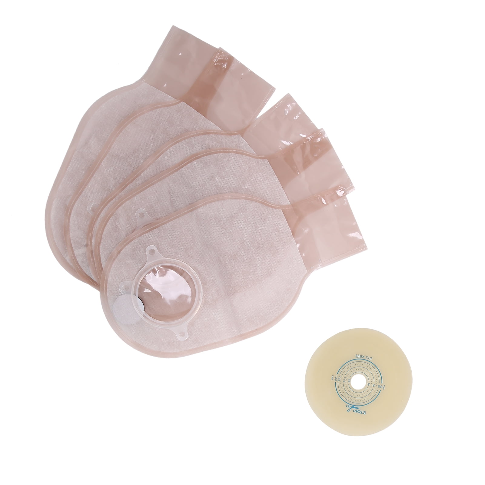 Buy ESTINK Ileostomy Stoma Care Bag,5pcs Colostomy Bags One‑Piece