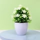thumbnail image 4 of Plantas artificiales Bearachild Bonsai de flores maceta falsa color Blanco, 4 of 6