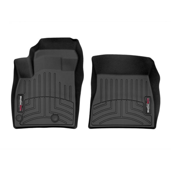 Fits 2022-2023 Mitsubishi Outlander Weathertech Floor Liner 4416831 FloorLiner; Molded Fit; Black; Thermoplastic Polyolefin TPO Vacuum Formed Material; 2 Piece