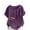 Purple-05, variant on STETMN Casual Cotton Linen T-shirt for Women Crewneck Floral Print Top Short Sleeve Lightweight Tee