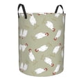 thumbnail image 2 of Balery Funny Chicken Round Laundry Basket with Handles Waterproof Freestanding Laundry Hamper for Clothes Toys in the Dorm and Family-, 2 of 8