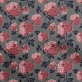 thumbnail image 1 of oneOone Cotton Silk Light Gray Fabric Floral Craft Projects Decor Fabric Printed By The Yard 42 Inch Wide, 1 of 5