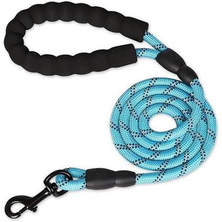 150/200/300cm Strong Dog Leash Pet Leashes Reflective Leash for Big Small Medium Large Dog Leash Drag Pull Tow (Color : Blue, Size : 1.0cm 200cm)