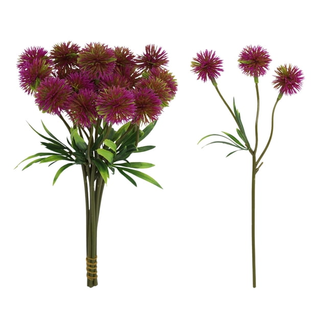 Dandelion Flower Bouquet for Wedding Indoor Courtyard Door Decoration 5 Piece Set 5PCS