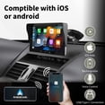 thumbnail image 2 of Estéreo de coche Hinine 7 HD Double Din con CarPlay y Android Auto, 2 of 6