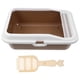 thumbnail image 1 of Caja de arena de gato de mascotas Anti-Splash Desodorante Cat Bandeja de inodoro con arena Scoop, 1 of 6